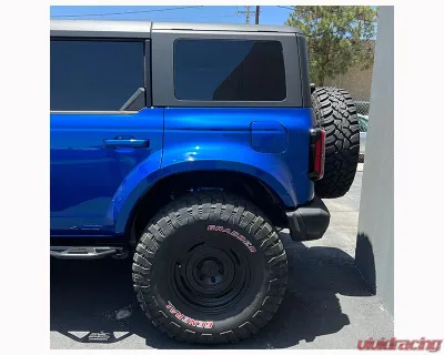ADV Fiberglass 5" Flare 1" Rise Rear Quarter Kit (w/ Door Caps/Rear Panels/Rear Caps) Ford Bronco 2021-2024 - AFC 186