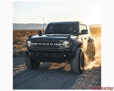 ADV Fiberglass 5" Flare 1" Rise Rear Quarter Kit (w/ Door Caps/Rear Panels/Rear Caps) Ford Bronco 2021-2024 - AFC 186