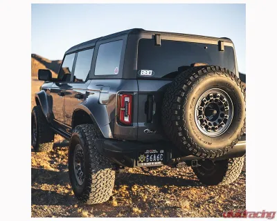 ADV Fiberglass 5" Flare 1" Rise Rear Quarter Kit (w/ Door Caps/Rear Panels/Rear Caps) Ford Bronco 2021-2024 - AFC 186