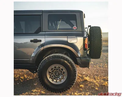 ADV Fiberglass 5" Flare 1" Rise Rear Quarter Kit (w/ Door Caps/Rear Panels/Rear Caps) Ford Bronco 2021-2024 - AFC 186