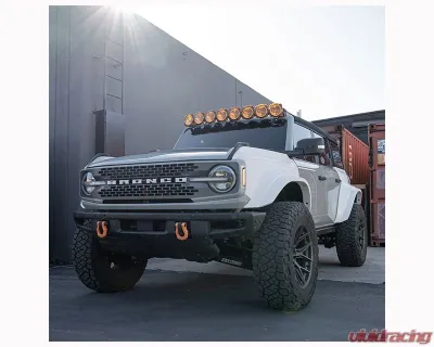 ADV Fiberglass 8" Flare 1" Rise Rear Quarter Kit (w/ Door Caps/Rear Panels/Rear Caps) Ford Bronco 2021-2024 - AFC 188