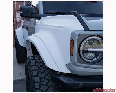 ADV Fiberglass 8" Flare 1" Rise Rear Quarter Kit (w/ Door Caps/Rear Panels/Rear Caps) Ford Bronco 2021-2024 - AFC 188
