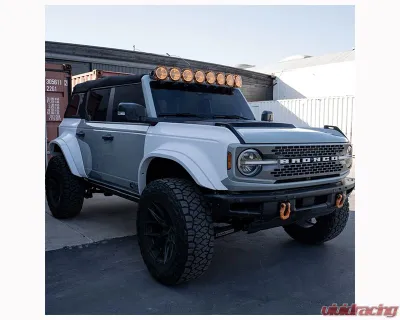 ADV Fiberglass 8" Flare 1" Rise Rear Quarter Kit (w/ Door Caps/Rear Panels/Rear Caps) Ford Bronco 2021-2024 - AFC 188