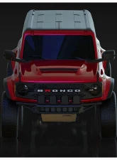 ADV Fiberglass 8" Flare 1" Rise Rear Quarter Kit (w/ Door Caps/Rear Panels/Rear Caps) Ford Bronco 2021-2024                                     - AFC 188 - Image 6