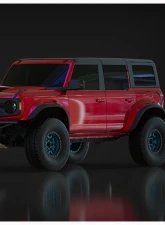 ADV Fiberglass 8" Flare 1" Rise Rear Quarter Kit (w/ Door Caps/Rear Panels/Rear Caps) Ford Bronco 2021-2024                                     - AFC 188 - Image 7