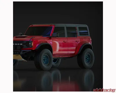 ADV Fiberglass 8" Flare 1" Rise Rear Quarter Kit (w/ Door Caps/Rear Panels/Rear Caps) Ford Bronco 2021-2024 - AFC 188