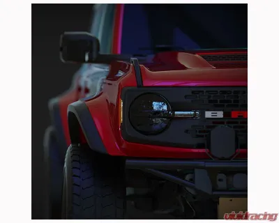 ADV Fiberglass 8" Flare 1" Rise Rear Quarter Kit (w/ Door Caps/Rear Panels/Rear Caps) Ford Bronco 2021-2024 - AFC 188