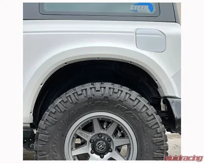 ADV Fiberglass 5" Flare 1" Rise Fender Liners (For AFC 190) Ford Bronco 2021-2024 - AFC 190-L