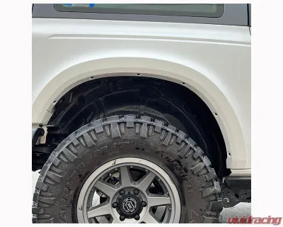 ADV Fiberglass 5" Flare 1" Rise Fender Liners (For AFC 190) Ford Bronco 2021-2024 - AFC 190-L