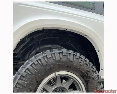 ADV Fiberglass 5" Flare 1" Rise Fender Liners (For AFC 190) Ford Bronco 2021-2024 - AFC 190-L