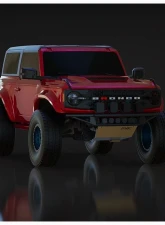 ADV Fiberglass 5" Flare 1" Rise Rear Quarter Kit (w/ Rear Panels/Rear Caps) Ford Bronco 2021-2024                                     - AFC 190 - Image 18