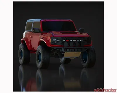 ADV Fiberglass 5" Flare 1" Rise Rear Quarter Kit (w/ Rear Panels/Rear Caps) Ford Bronco 2021-2024 - AFC 190