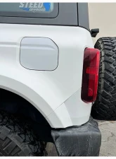 ADV Fiberglass 5" Flare 1" Rise Rear Quarter Kit (w/ Rear Panels/Rear Caps) Ford Bronco 2021-2024                                     - AFC 190 - Image 11