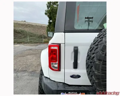 ADV Fiberglass 5" Flare 1" Rise Rear Quarter Kit (w/ Rear Panels/Rear Caps) Ford Bronco 2021-2024 - AFC 190
