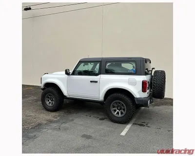 ADV Fiberglass 5" Flare 1" Rise Rear Quarter Kit (w/ Rear Panels/Rear Caps) Ford Bronco 2021-2024 - AFC 190