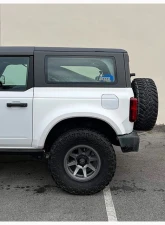 ADV Fiberglass 5" Flare 1" Rise Rear Quarter Kit (w/ Rear Panels/Rear Caps) Ford Bronco 2021-2024                                     - AFC 190 - Image 5