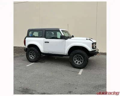 ADV Fiberglass 5" Flare 1" Rise Rear Quarter Kit (w/ Rear Panels/Rear Caps) Ford Bronco 2021-2024 - AFC 190