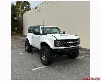 ADV Fiberglass 5" Flare 1" Rise Rear Quarter Kit (w/ Rear Panels/Rear Caps) Ford Bronco 2021-2024 - AFC 190