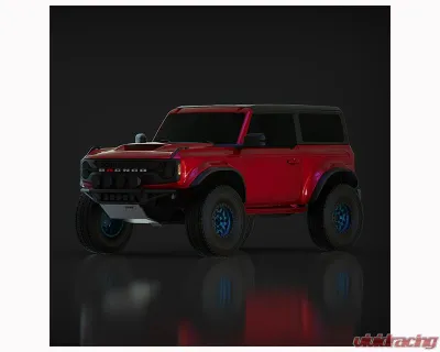 ADV Fiberglass 8" Flare 1" Rise Rear Quarter Kit Ford Bronco 2021-2024 - AFC 191