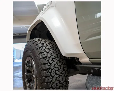 ADV Fiberglass 4.5" Flare 1" Rise Fender Liners (For AFC 192) Ford Bronco Raptor 2022-2024 - AFC 192-L
