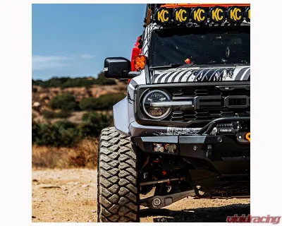 ADV Fiberglass 4.5" Flare 1" Rise Fenders Ford Bronco Raptor 2022-2024 - AFC 192