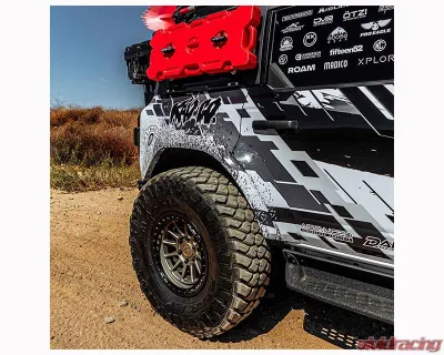 ADV Fiberglass 4.5" Flare 1" Rise Rear Quarter Kit Ford Bronco Raptor 2022-2024 - AFC 193