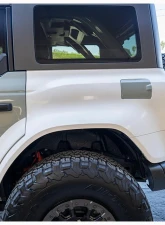 ADV Fiberglass 4.5" Flare 1" Rise Rear Quarter Kit Ford Bronco Raptor 2022-2024                                     - AFC 193 - Image 15