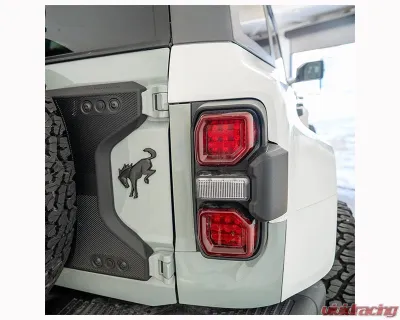 ADV Fiberglass 4.5" Flare 1" Rise Rear Quarter Kit Ford Bronco Raptor 2022-2024 - AFC 193