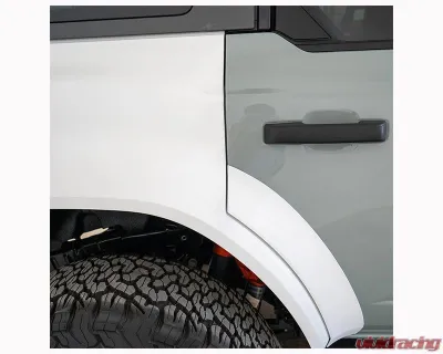 ADV Fiberglass 4.5" Flare 1" Rise Rear Quarter Kit Ford Bronco Raptor 2022-2024 - AFC 193