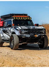 ADV Fiberglass 4.5" Flare 1" Rise Rear Quarter Kit Ford Bronco Raptor 2022-2024                                     - AFC 193 - Image 2