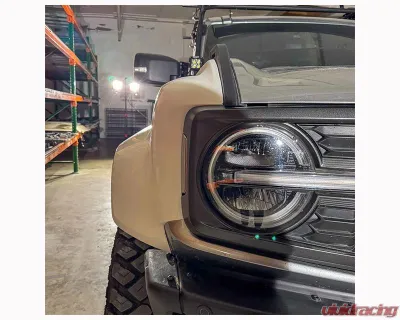 ADV Fiberglass 7.5" Flare 1" Rise Fenders Ford Bronco Raptor 2022-2024 - AFC 194