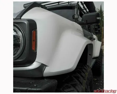 ADV Fiberglass 7.5" Flare 1" Rise Fenders Ford Bronco Raptor 2022-2024 - AFC 194