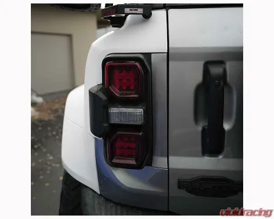 ADV Fiberglass 7.5" Flare 1" Rise Rear Quarter Kit Ford Bronco Raptor 2022-2024 - AFC 195