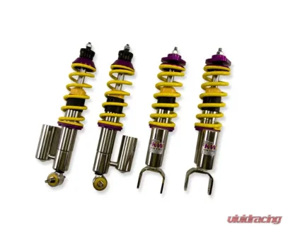 KW Suspension V3 Coilover Kit Bundle w/ Electronic Shock Control Includes Leaf Spring Removal Chevrolet Corvette C5 | Corvette C6 1997-2013 - 35261021