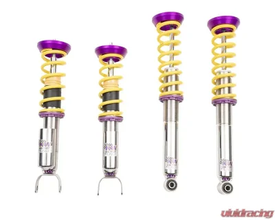 KW Suspension V3 Coilover Kit Bundle Chevrolet Corvette C8 w/ Magnetic Ride | w/o OE Noselift System 2020-2024 - 35261029