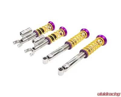 KW Suspension V3 Coilover Kit Bundle Chevrolet Corvette C8 w/ Magnetic Ride | w/o OE Noselift System 2020-2024 - 35261029