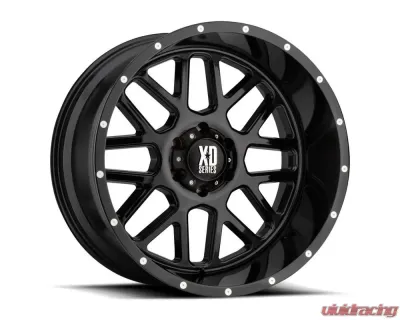 XD XD820 Grenade Wheel 20x9 5x5.0 18mm Gloss Black - XD82029050318US