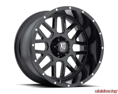 XD XD820 Grenade Wheel 18x9 5x5.0 18mm Satin Black - XD82089050718US