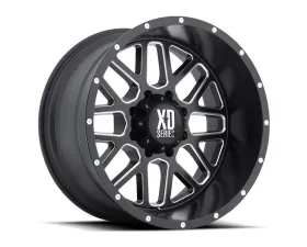 XD XD820 Grenade Wheel 20x9 5x150 0mm Satin Black Milled