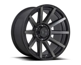 XD XD847 Outbreak Wheel 16x8 6x4.5 10mm Satin Black w/Grey Tint