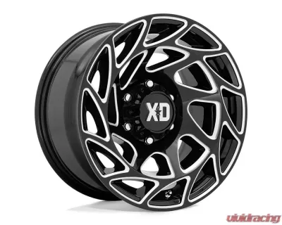 XD XD860 Onslaught Wheel 17x9 6x5.5 -12mm Gloss Black Milled - XD86079068312N