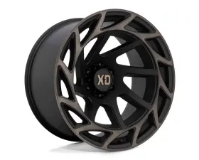 XD XD860 Onslaught Wheel 22x12 5x5.0 -44mm Satin Black w/Bronze Tint