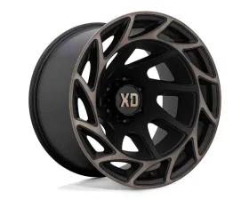 XD XD860 Onslaught Wheel 20x12 6x135 -44mm Satin Black w/Bronze Tint