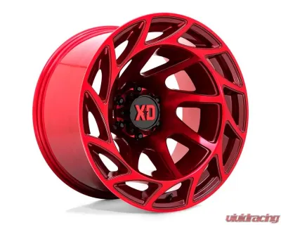 XD XD860 Onslaught Wheel 20x12 6x5.5 -44mm Candy Red - XD86021268944N