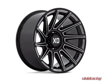 XD XD867 Specter Wheel 20x10 5x5 -18mm Gloss Black Milled - XD867BE20105018N