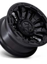 XD Series XD870 Bomber Wheel 20x10 -18 Matte Black                                     - XD870MX20100018N - Image 2
