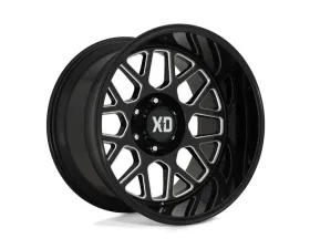 XD Series XD849 Grenade 2 Wheel 20x10 6x135 -18mm Gloss Black Milled