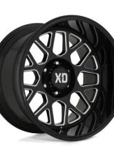 XD Series XD849 Grenade 2 Wheel 20x10 6x135 -18mm Gloss Black Milled                                     - XD84921063318N - Image 4