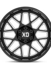 XD Series XD849 Grenade 2 Wheel 20x10 8x165.1 -18mm Gloss Black Milled                                     - XD84921080318N - Image 4