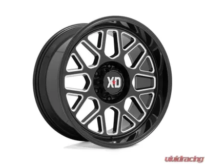 XD Series XD849 Grenade 2 Wheel 20x9 6x135 +0mm Gloss Black Milled - XD84929063300